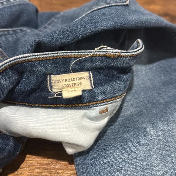 Madewell Curvy Roadtripper Stovepipe Jeans Size 24P/0-2US. Perfect vintage Jean. - Picture 8 of 8